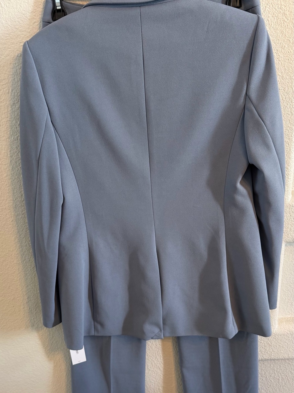 Calvin Klein Light Blue Single-Button Women's Suit Blazer - Picture 5 of 5